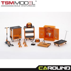 TSM Model 1:18 베타 툴킷 세트 / 게러지 공구 세트