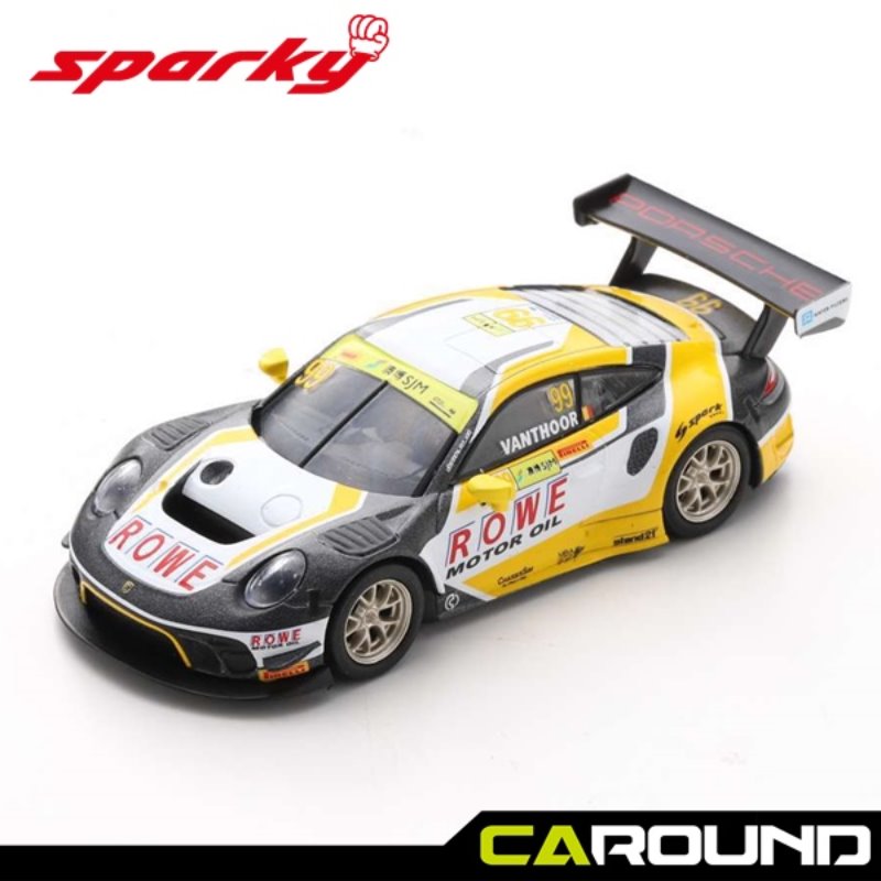 스파키 1:64 포르쉐 911 GT3 R NO.99 ROWE RACING FIA GT 월드컵 마카오 2019 2위 - LAURENS VANTHOOR