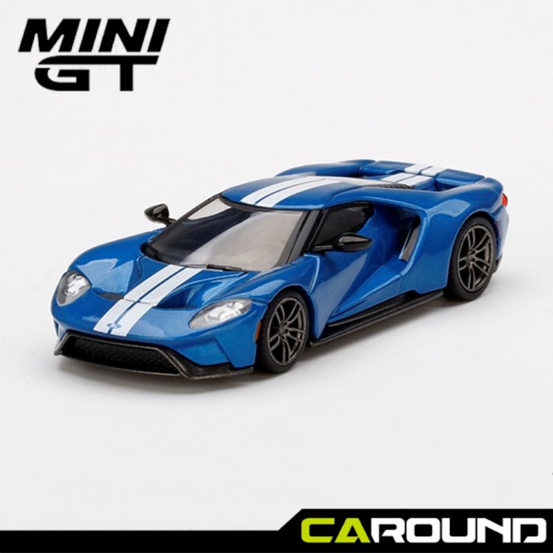 미니지티(249) 1:64 포드 GT 리퀴드 블루