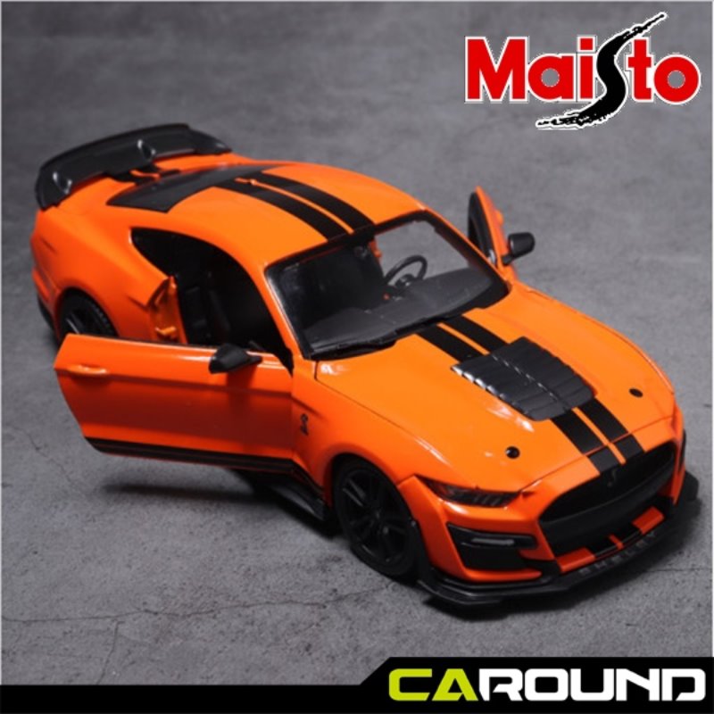 마이스토 1:24 포드 머스탱 쉘비 GT500 - 오렌지