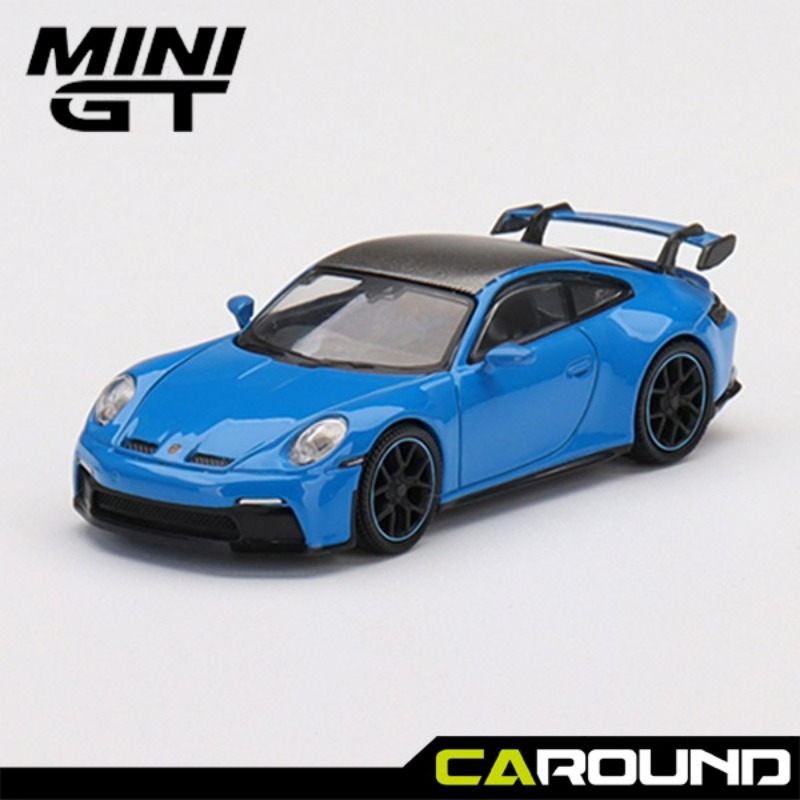 미니지티(381) 1:64 포르쉐 911 (992) GT3 - 샤크 블루