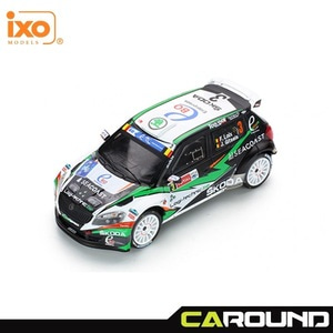 ixo 1:43 스코다 파비아 WRC S2000 랠리카 2014 Ypres 랠리 우승차량 - F. Loix - 익소 다이캐스트