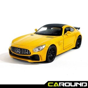 웰리 4.75인치 메르세데스 벤츠 AMG GT-R 노란색 다이캐스트