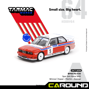 타막웍스 1:64 BMW M3 스파24시 우승 1992