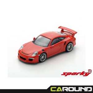 스파키 1:64 포르쉐 911 GT3 RS 오렌지 다이캐스트