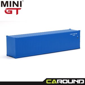 미니지티(AC10) 1:64 40피트 드라이 컨테이너 블루