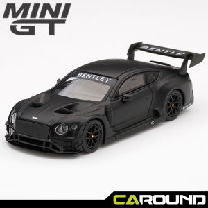 미니지티(177) 1:64 벤틀리 컨티넨탈 GT3 2018 테스트카 블랙