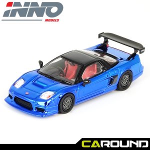 이노64 1:64 혼다 NXS GT (NA2) 블루 크롬 (추가 휠 타이어 세트)