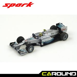 스파크 1:43 메르세데스 AMG 페트로나스 F1 W03 No.7 중국 GP 2012 우승 - 니코 로즈버그