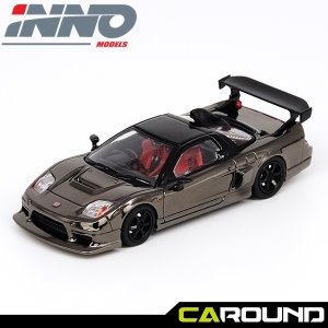 이노64 1:64 혼다 NXS GT (NA2) 블랙 크롬 (추가 휠 타이어 세트)