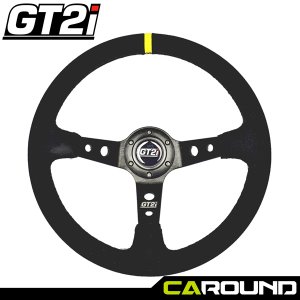 GT2i RACE 90 스웨이드 스티어링 핸들 (스티어링 휠)