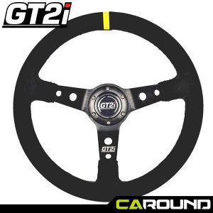 GT2i RACE 75 스웨이드 스티어링휠 (350mm)