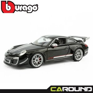 브라고 1:18 포르쉐 911 GT3 RS 4.0 블랙 다이캐스트