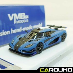 VMB 1:64 코닉세그 원1 무광 블루 레진모델