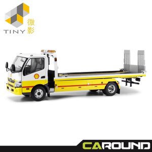 타이니 1:18 HINO 300 쉘 저상 견인 트럭