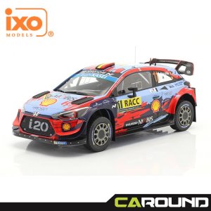 ixo 1:18 현대 i20 쿠페 WRC No.11 스페인 Catalunya 랠리 우승 2019 - 티에리 누빌