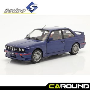 솔리도 1:18 BMW M3 (E30) 쿠페 (1990년형) - 블루