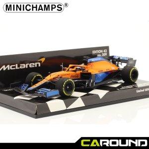 미니챔프 1:43 맥라렌 F1 MCL35M No.3 바레인 그랑프리 2021 - 다니엘 리카르도