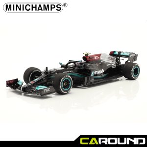 미니챔프 1:18 메르세데스 AMG 페트로나스 F1 W12 No.77 바레인 그랑프리 2021 - 발테리 보타스