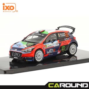 ixo 1:43 현대 i20 쿠페 WRC R5 No.66 ACI Rally Monza 2020 - F.Morbidelli-S.Scattolin (RAM780LQ)