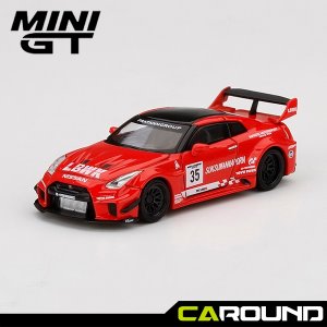 [6월10일 입고예정] 미니지티(311) 1:64 LB 실루엣 웍스 GT 닛산 35GT-RR Ver.1 인피니티 모터스포츠 모튤