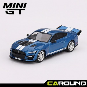 미니지티(568) 1:64 포드 쉘비 GT500 드래곤 스네이크 - 포드 퍼포먼스 블루